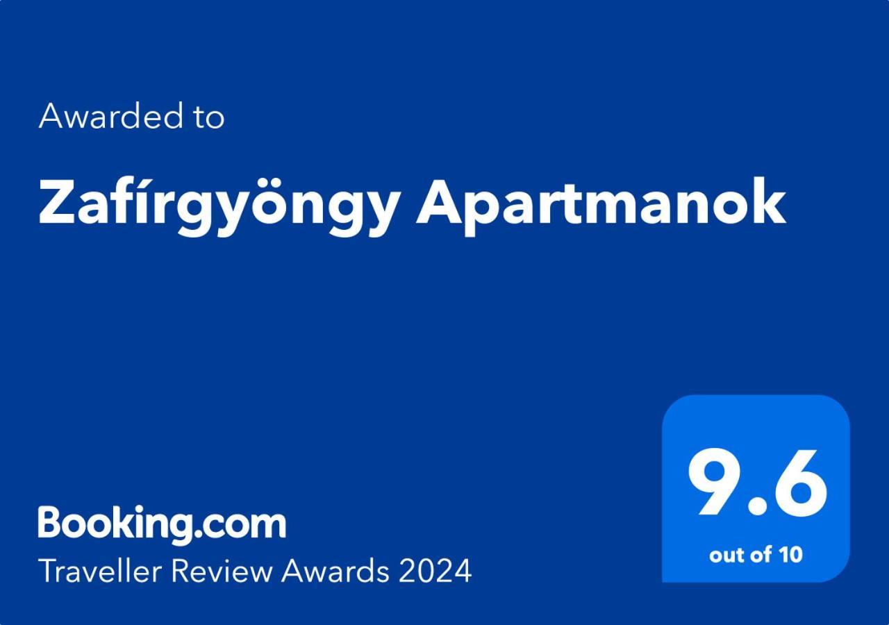 Zafirgyoengy Apartmanok Sárvár Buitenkant foto
